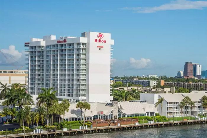 Hilton Fort Lauderdale Marina Main Exterior